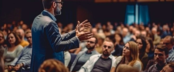 presentation-speaker-business-conference-generative-ai
